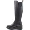 HEAVENLY FEET WOMENS ANKLE BOOT - BLACK
